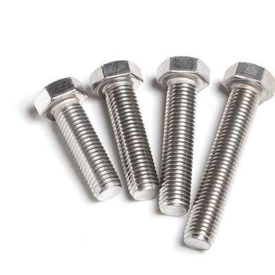Fijaciones de rosca blanca con zinc de grado 4.8 Cerrojo hexagonal DIN933 M5-M24