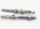 Pernos pasantes galvanizados de acero con anclaje de cuña Hilti M12 con cabeza de grado 4.8 zinc