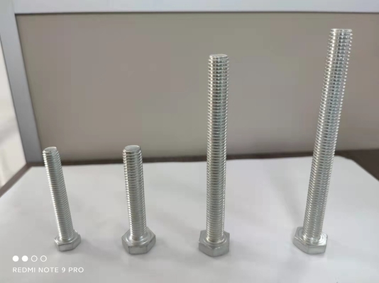 Din933 Din931 Pernos hexagonales 16 mm - 70 mm Grado 4.8 8.8 10.9