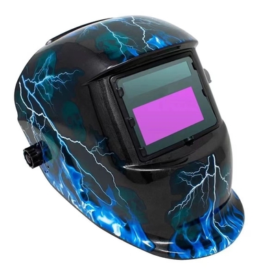 Color rojo Odm Casco de soldadura auto oscurecedor Material Pp