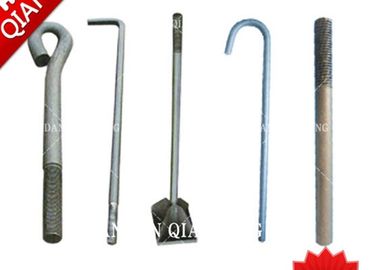 Tipo galvanizado pernos de ancla de la fundación del hierro M100 de T para de alta resistencia concreto