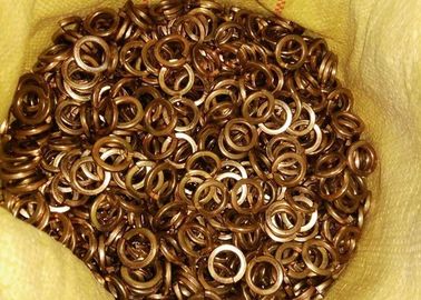 Arandelas elásticas resistentes materiales del acero/del hierro de carbono, estándar del estruendo BSW de la lavadora de cerradura de primavera