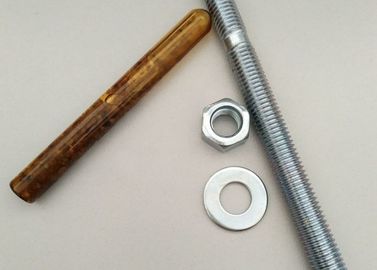 Material químico del hierro del perno de ancla, perno de ancla mecánico para la pared/la construcción