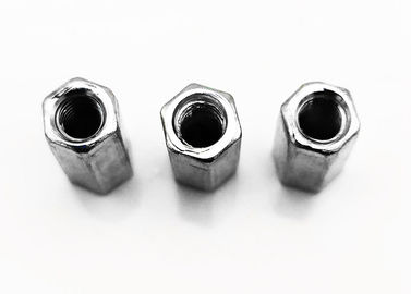 DIN931 hilo completamente plateado cinc blanco de acero largo M10 de carbono de la nuez de la cabeza de hex. del grado estándar 8,8