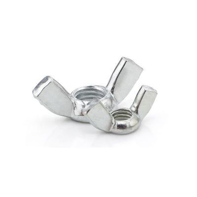 Wing Hand Tightened Nuts Din galvanizado blanco 315 Wing Nuts
