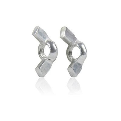 Wing Hand Tightened Nuts Din galvanizado blanco 315 Wing Nuts