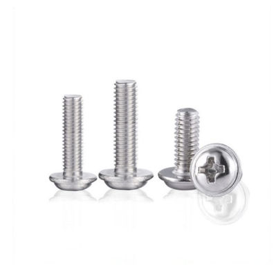 El cinc plateó la cruz M6 del dinar 967 ahuecó a Pan Head Screw With Collar