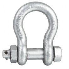 Sujeciones del precio de fábrica de Dee Shackle del ancla de Marine Rigging Galvanized Zinc Plated