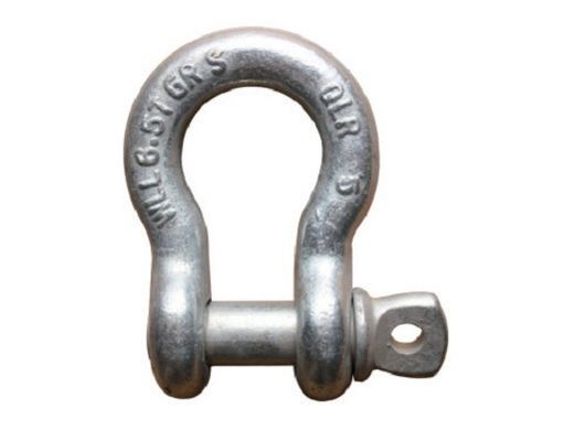 Sujeciones del precio de fábrica de Dee Shackle del ancla de Marine Rigging Galvanized Zinc Plated