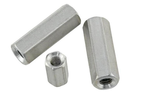 Din 6334 M10 Nueces hexagonales largas galvanizadas o hexagonales de acoplamiento HDG