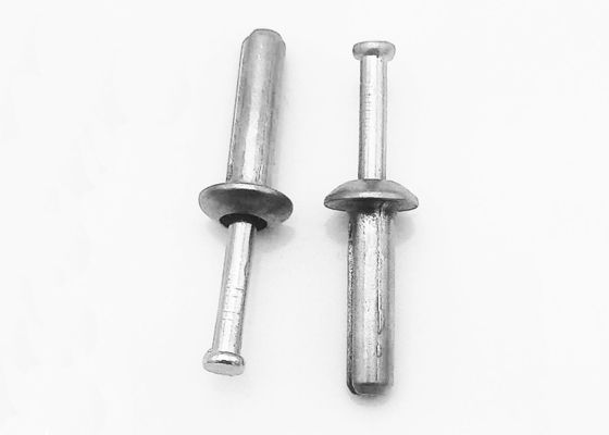 Remaches materiales de aluminio de las persianas del color blanco del cinc con la cabeza avellanada