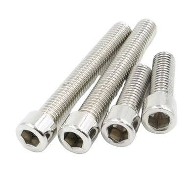 El tornillo principal M6 del dinar 912 de la máquina del zócalo del hex. galvanizado cubre con cinc plateado