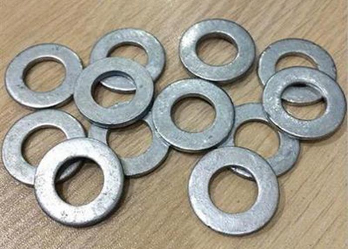 Lavadoras planas galvanizadas del metal de la inmersión caliente, grado plano 8,8 de la junta 4,8 del anillo de la precisión