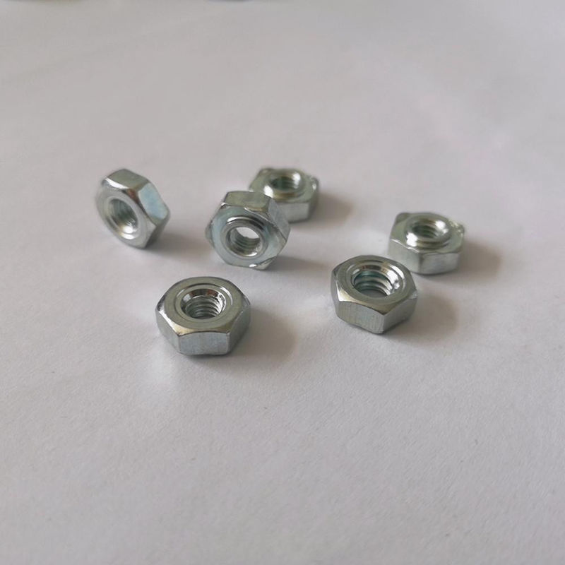 Hex Nut 4.8/8.8 grado de zinc plantado de acero al carbono HDG Nut Factory