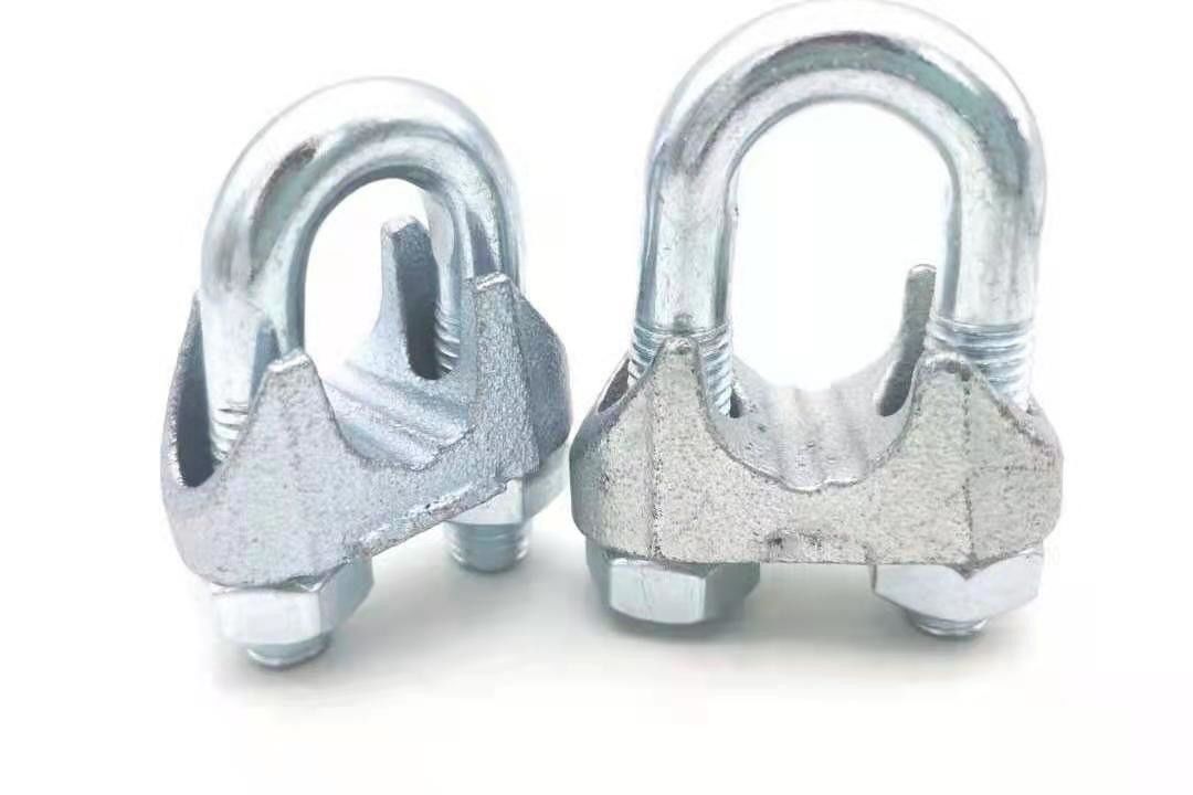 El cinc blanco forjado de la abrazadera de cuerda de alambre de acero del arrabio plateó la clase 4,8 para Lockset
