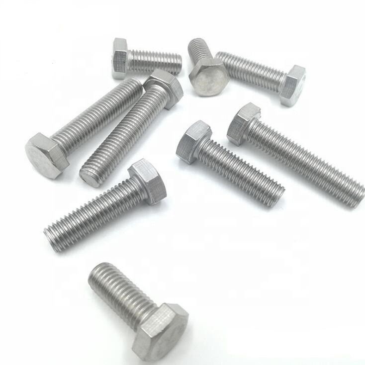 pieza industrial galvanizada de acero de alta calidad M3-M56 del perno del hexágono de la inmersión caliente de carbono del dinar 933