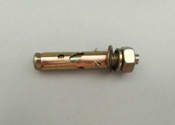 Perno flojo M6 M10 del ancla del escudo de pernos de ancla de la fijación del acero de carbono para el hormigón