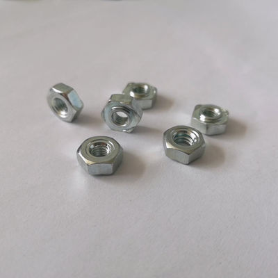 Hex Nut 4.8/8.8 grado de zinc plantado de acero al carbono HDG Nut Factory