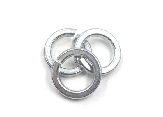 Lavadora de resorte de acero DIN127B/GB Blanco y amarillo Zinc Lavadora de resorte de bloqueo de acero carbono